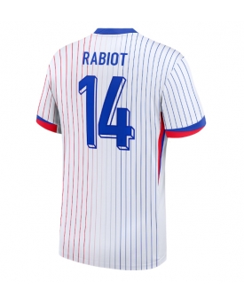 Francia Adrien Rabiot #14 Maglia Gara Trasferta Repliche Europei 2024